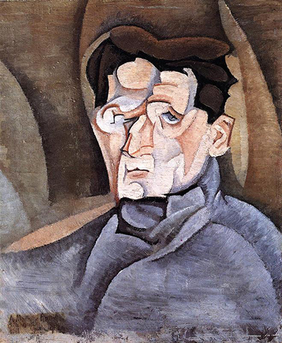 Portrait of Maurice Raynal Juan Gris